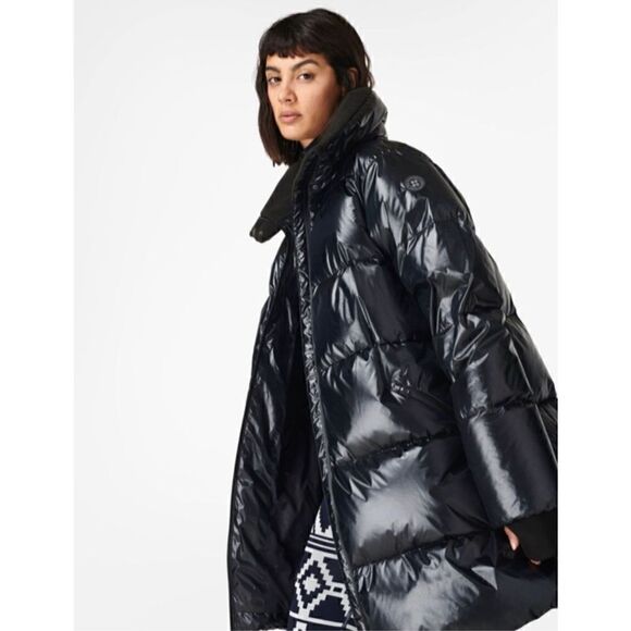 NWOT Sweaty Betty Aspen Down Jacket (Black-Large) - Picture 1 of 16